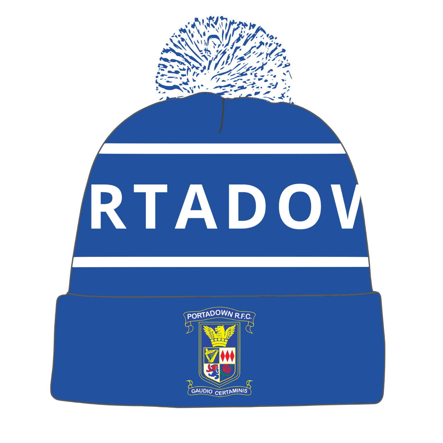 Portadown Rugby Club - Bobble Pom Hat - Stash Inc. - Stash Shop