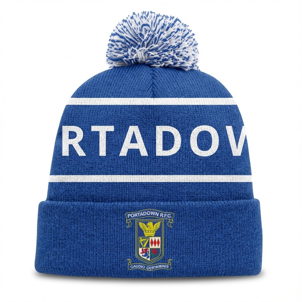 Portadown Rugby Club - Bobble Pom Hat - Stash Inc. - Stash Shop
