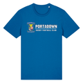 Portadown Rugby Club - Cotton Logo Tee - Royal - Stash Inc. - Stash Shop