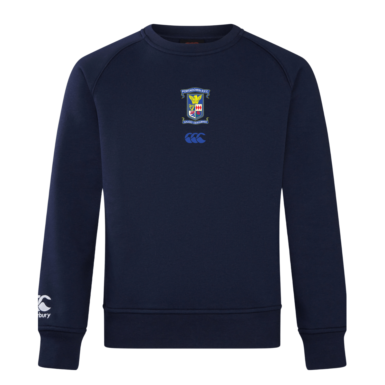 Portadown Rugby Club - Crew Sweatshirt - Navy - Canterbury - Stash Shop