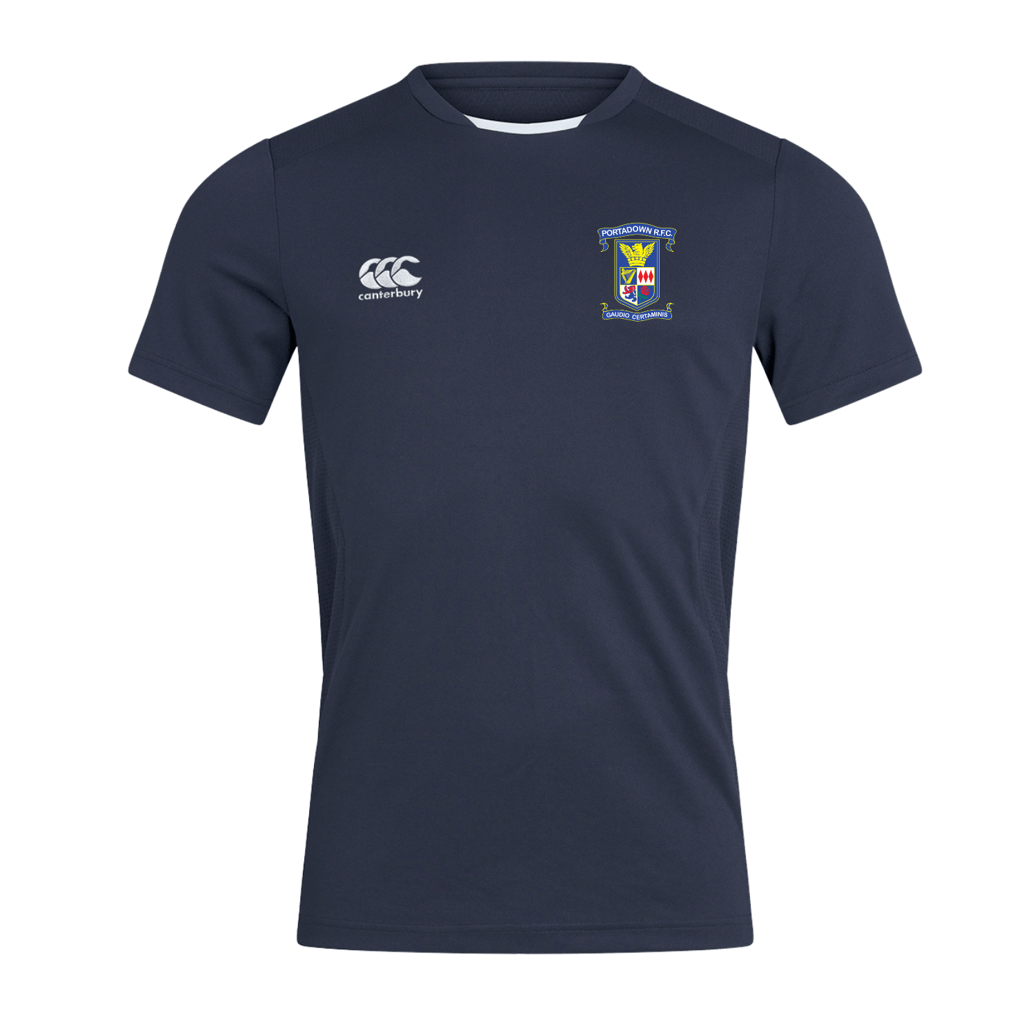 Portadown Rugby Club - Dry Tee - Navy - Canterbury - Stash Shop