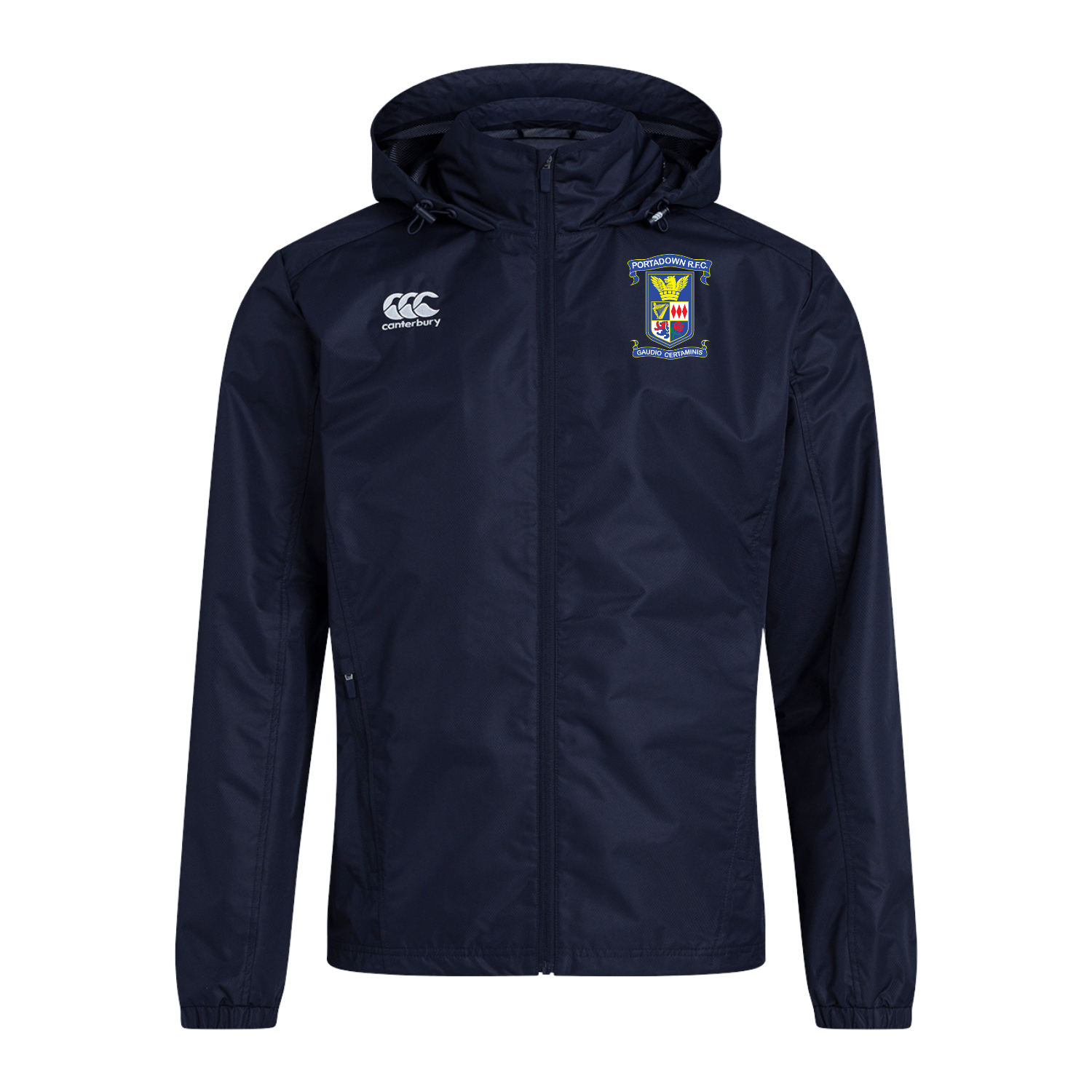 Portadown Rugby Club - Full Zip Rain Jacket - Canterbury - Stash Shop