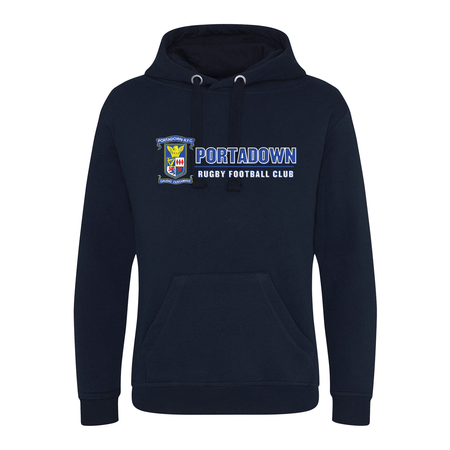 Portadown Rugby Club - Logo Hoody - Navy - Stash Inc. - Stash Shop