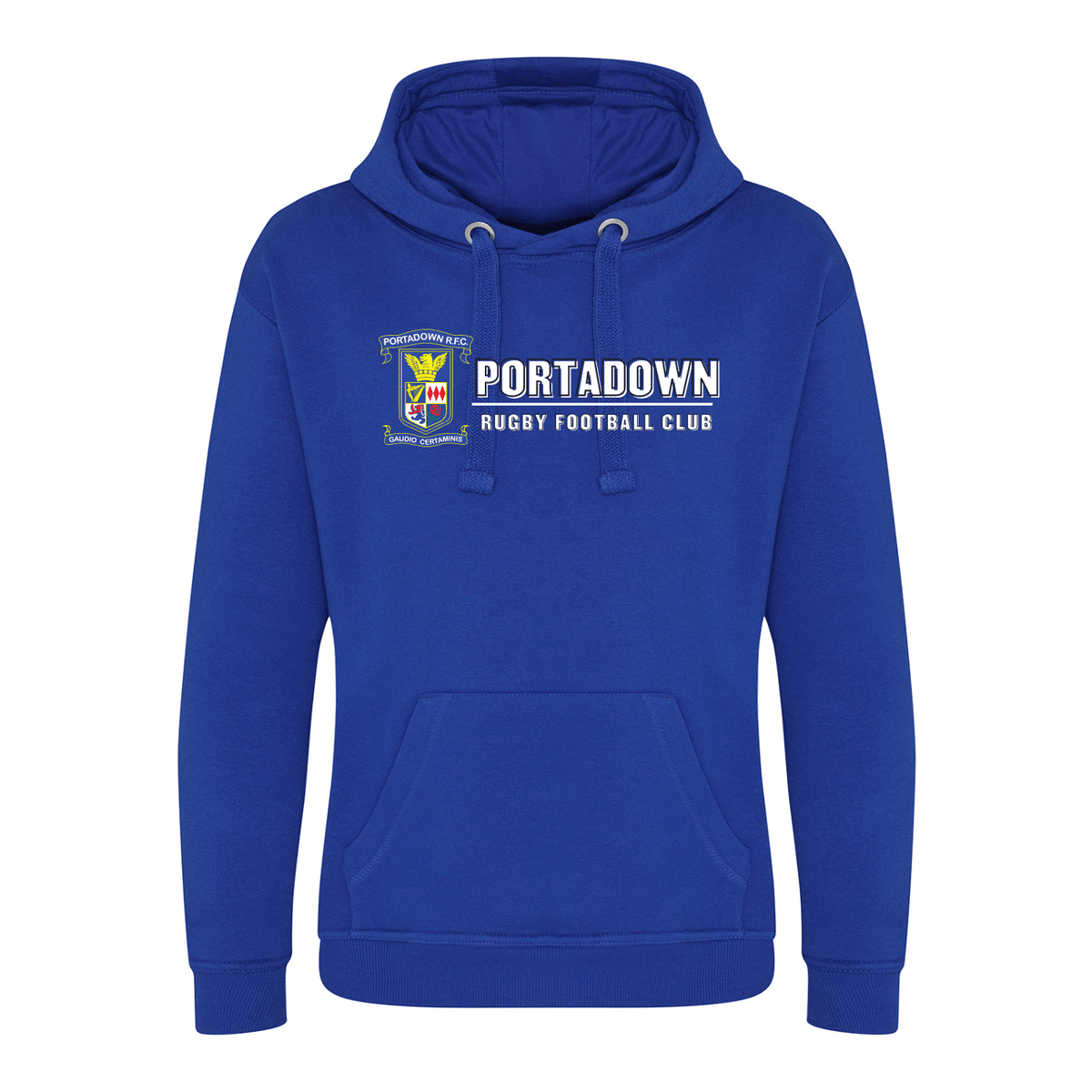 Portadown Rugby Club - Logo Hoody - Royal - Stash Inc. - Stash Shop