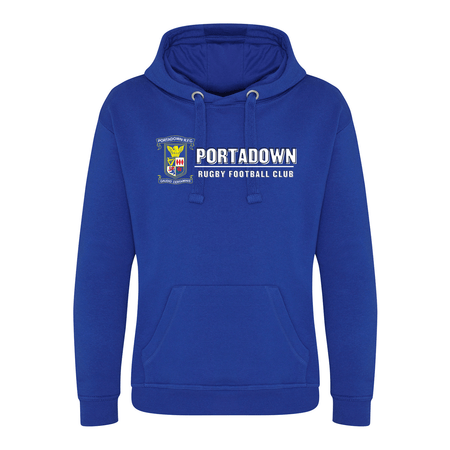 Portadown Rugby Club - Logo Hoody - Royal - Stash Inc. - Stash Shop