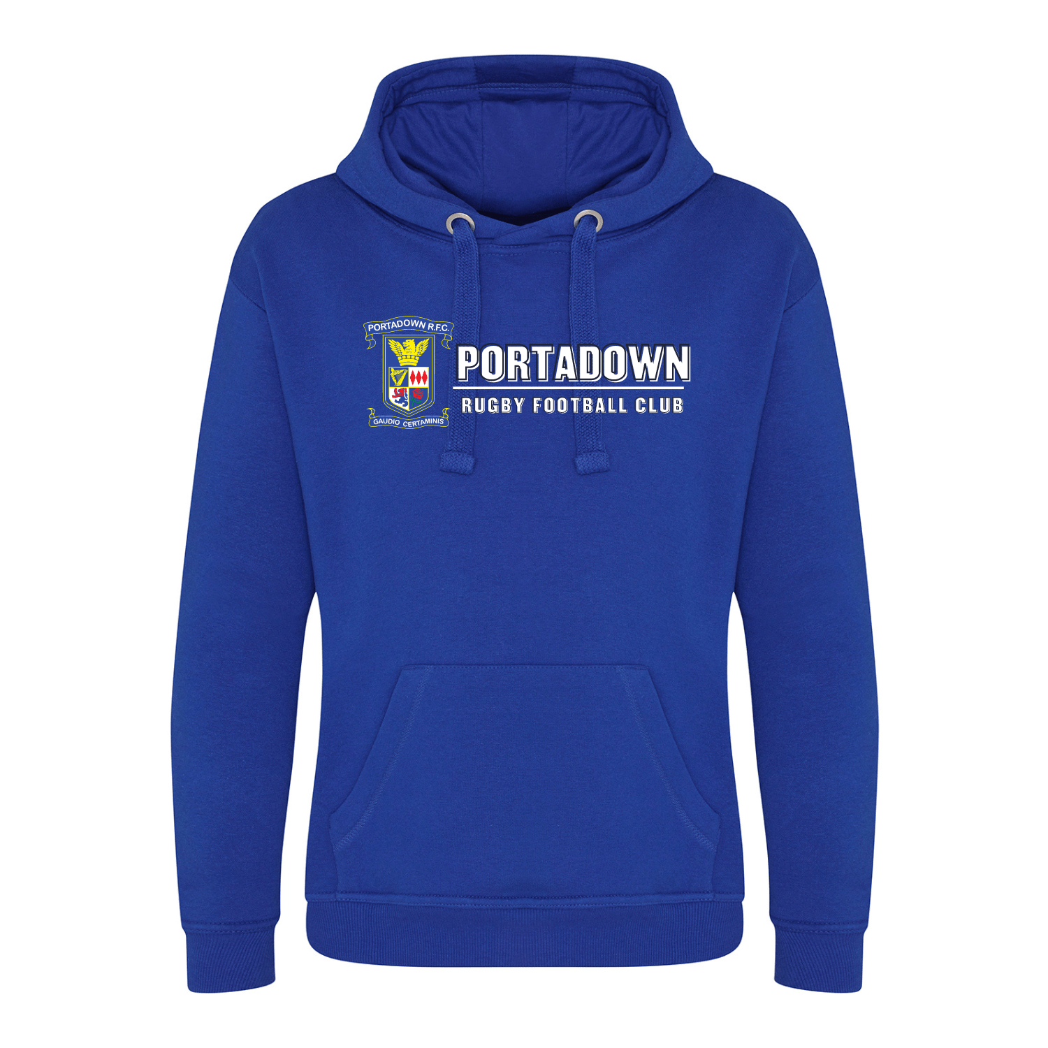 Portadown Rugby Club - Logo Hoody - Royal - Stash Inc. - Stash Shop