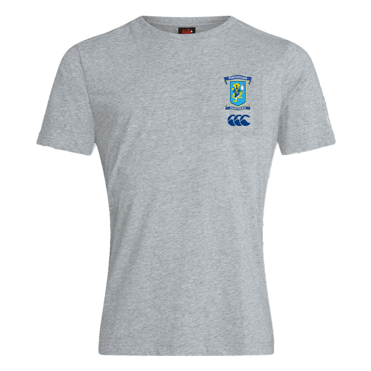 Portadown Rugby Club - Panthers Tee - Grey - Canterbury - Stash Shop