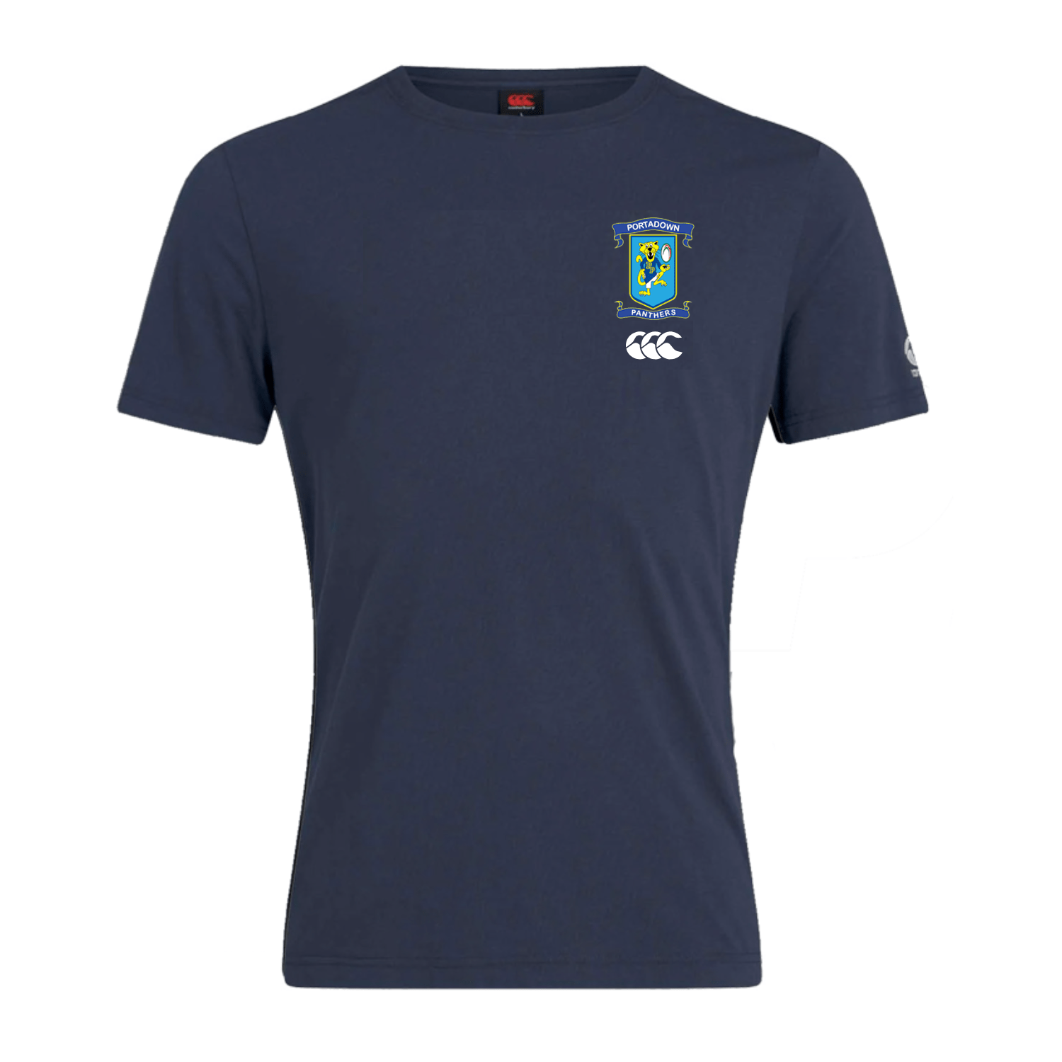 Portadown Rugby Club - Panthers Tee - Navy - Canterbury - Stash Shop