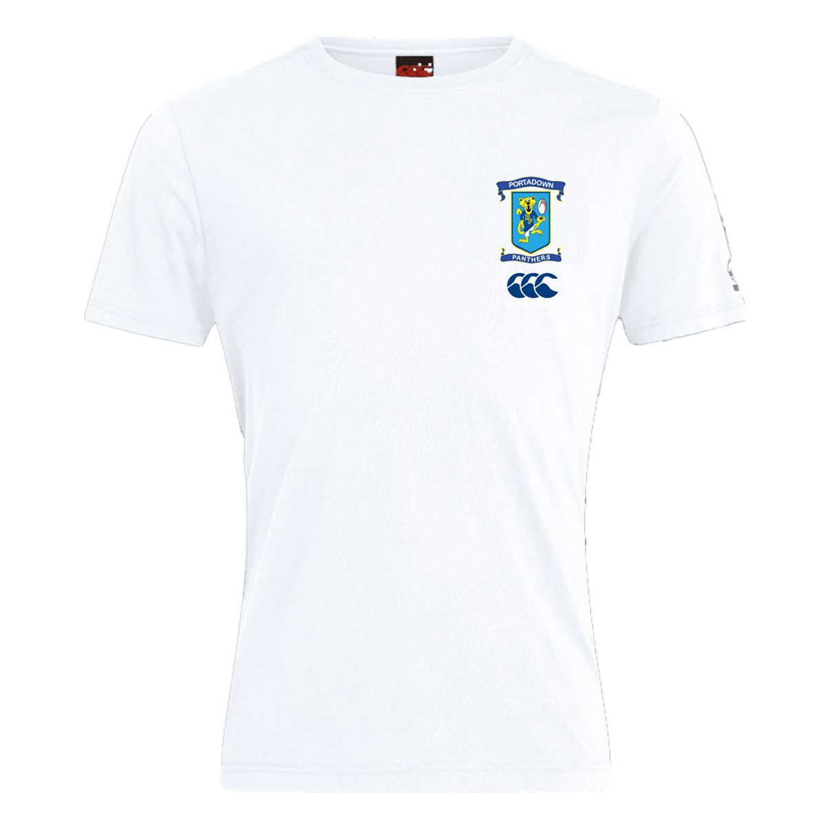 Portadown Rugby Club - Panthers Tee - White - Canterbury - Stash Shop