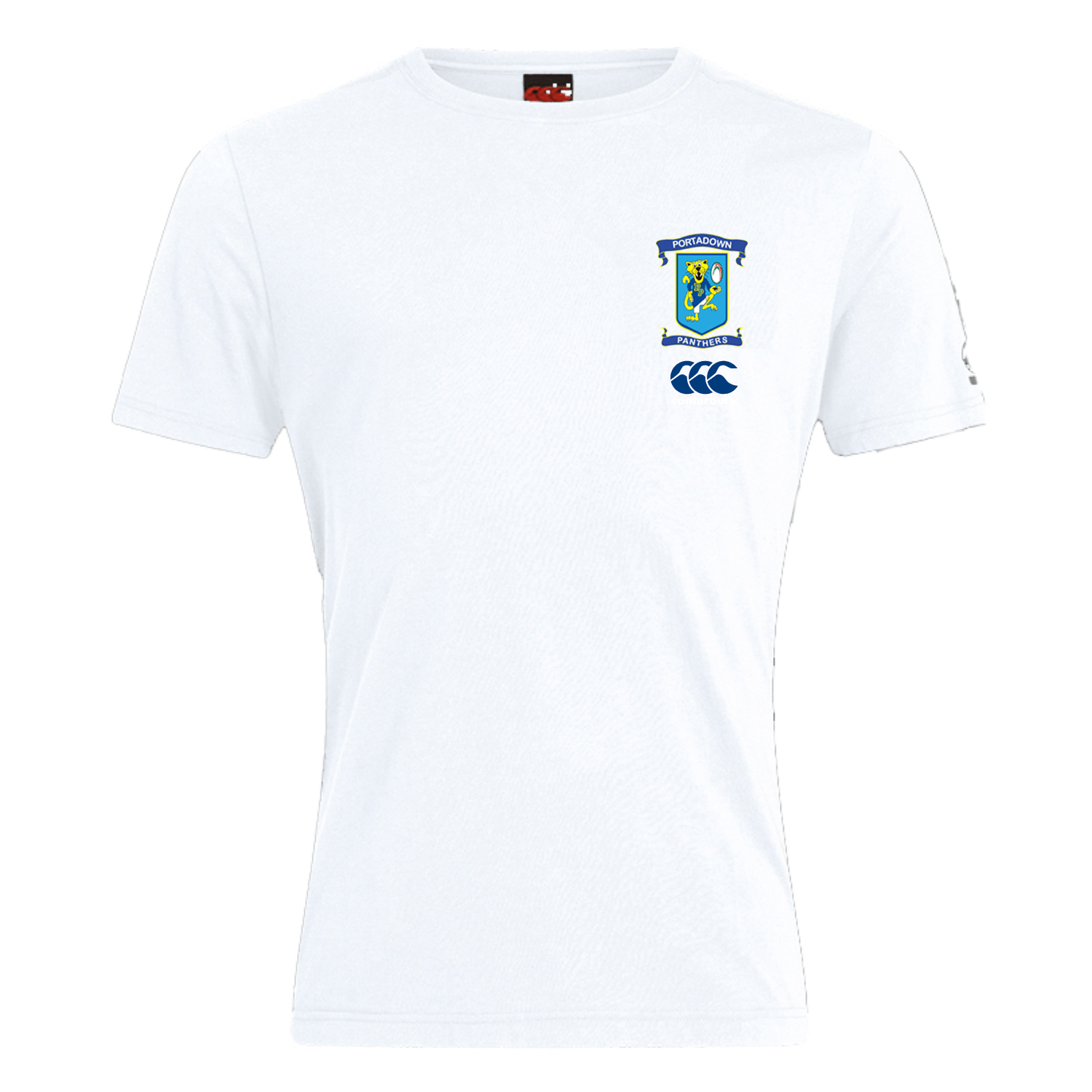 Portadown Rugby Club - Panthers Tee - White - Canterbury - Stash Shop