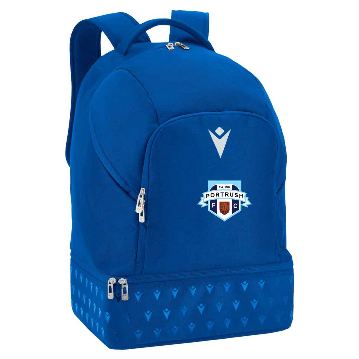 Portrush FC - Club Backpack - Macron - Stash Shop