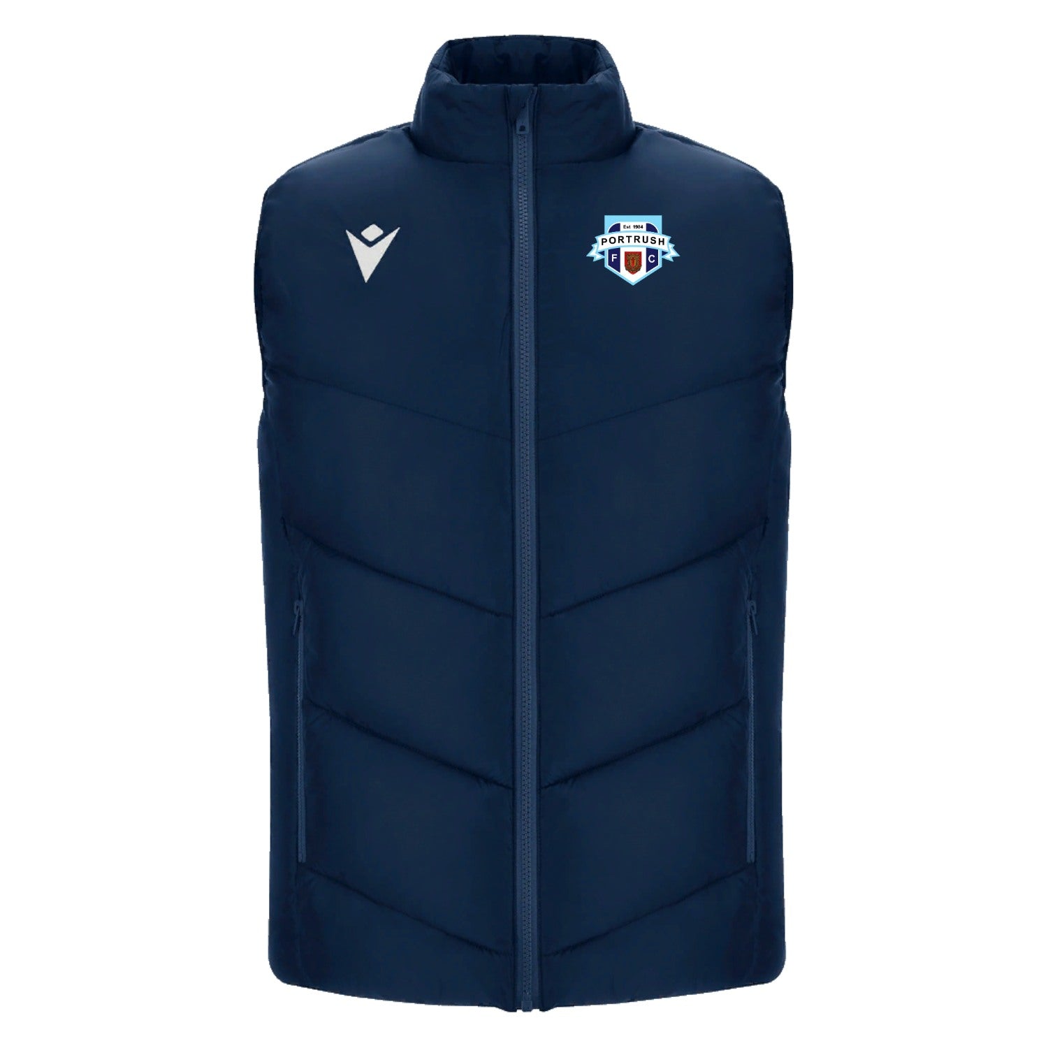 Portrush FC - Gilet - Macron - Stash Shop