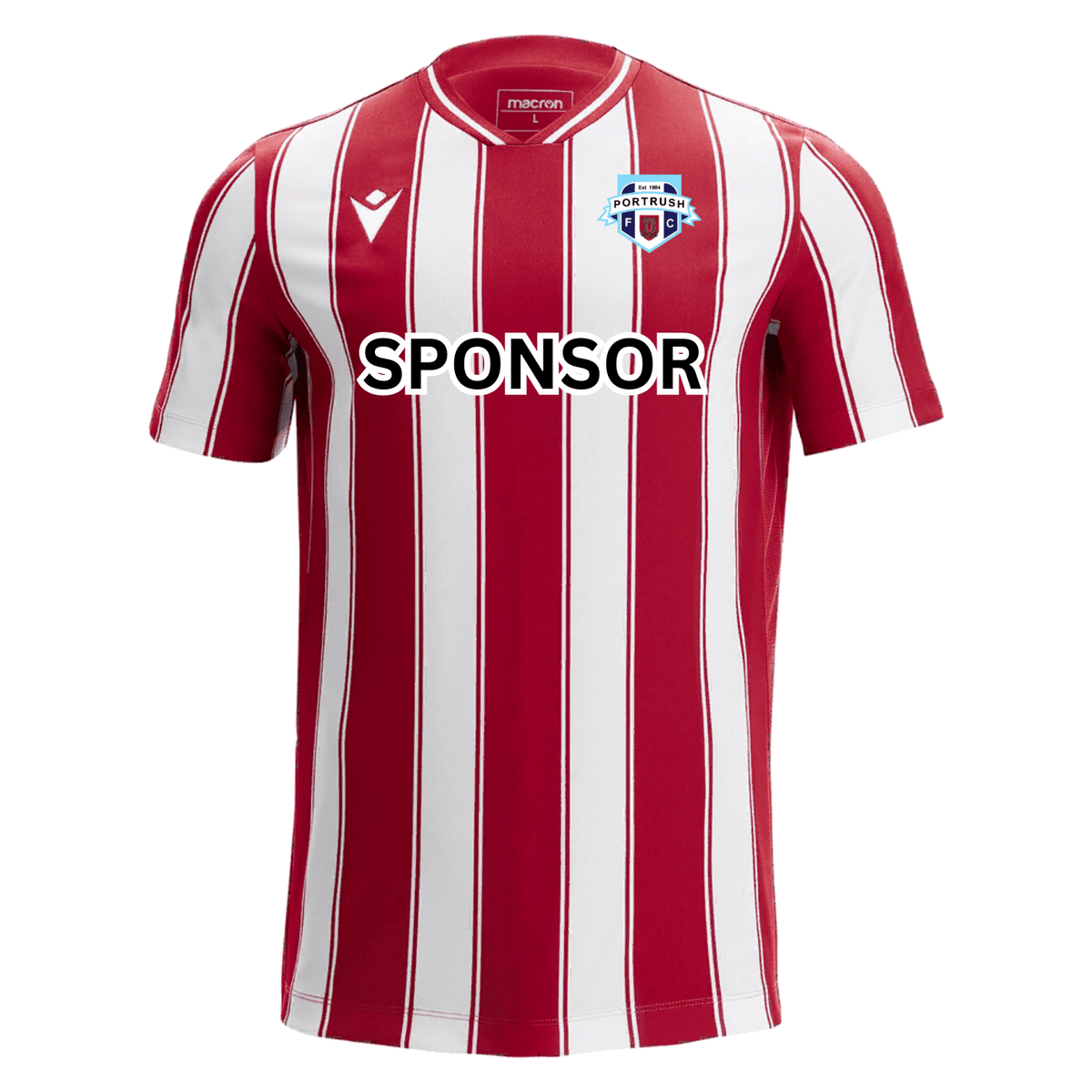Portrush FC - Matchday Away Shirt - Macron - Stash Shop