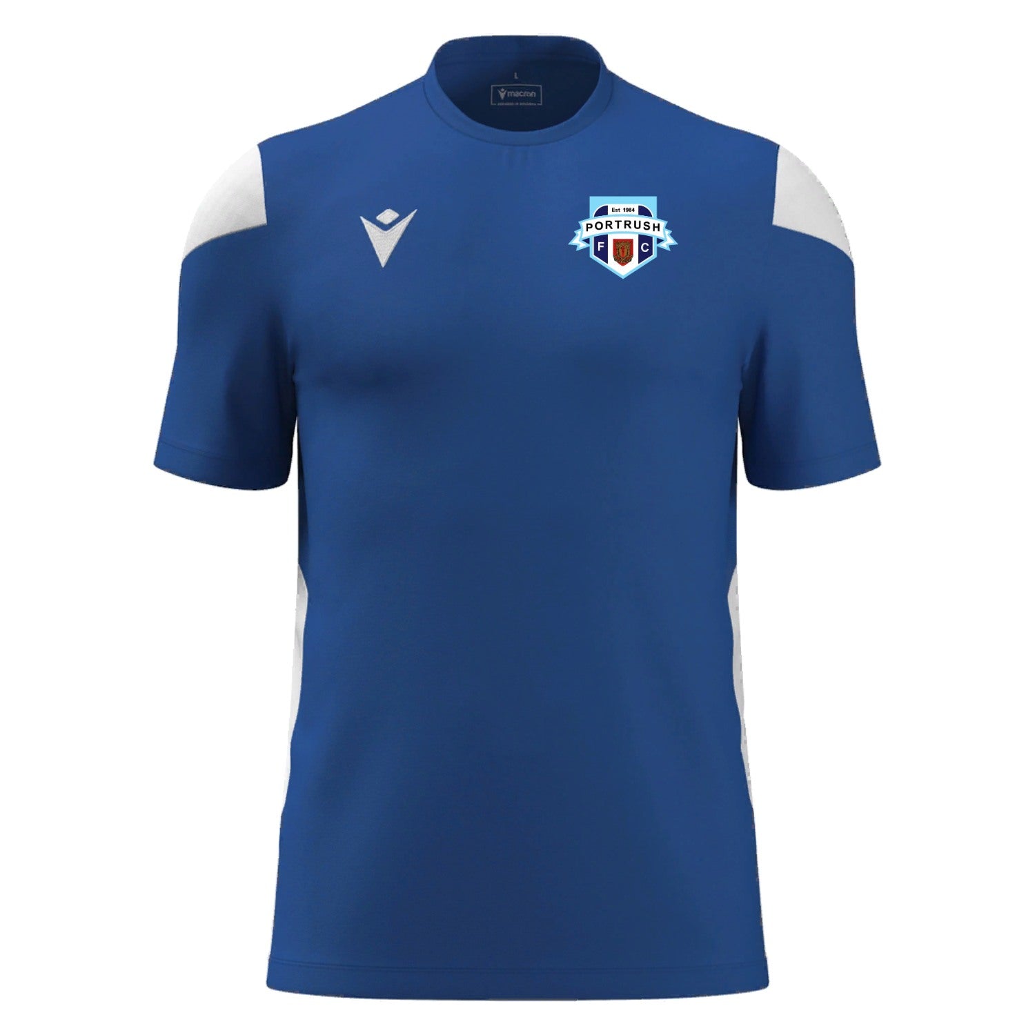 Portrush FC - Polis Poly Tee - Macron - Stash Shop