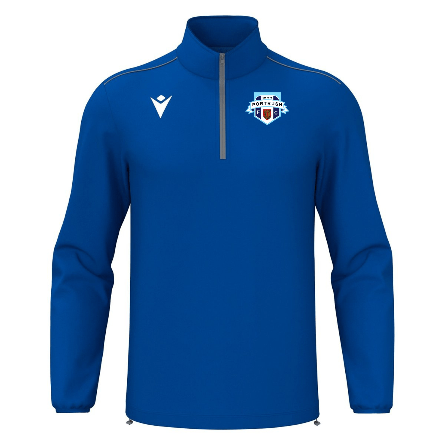 Portrush FC - Poly Core 1/4 Zip - Macron - Stash Shop