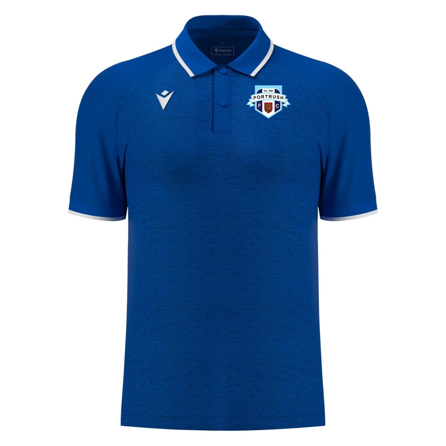 Portrush FC - Poly Polo - Macron - Stash Shop