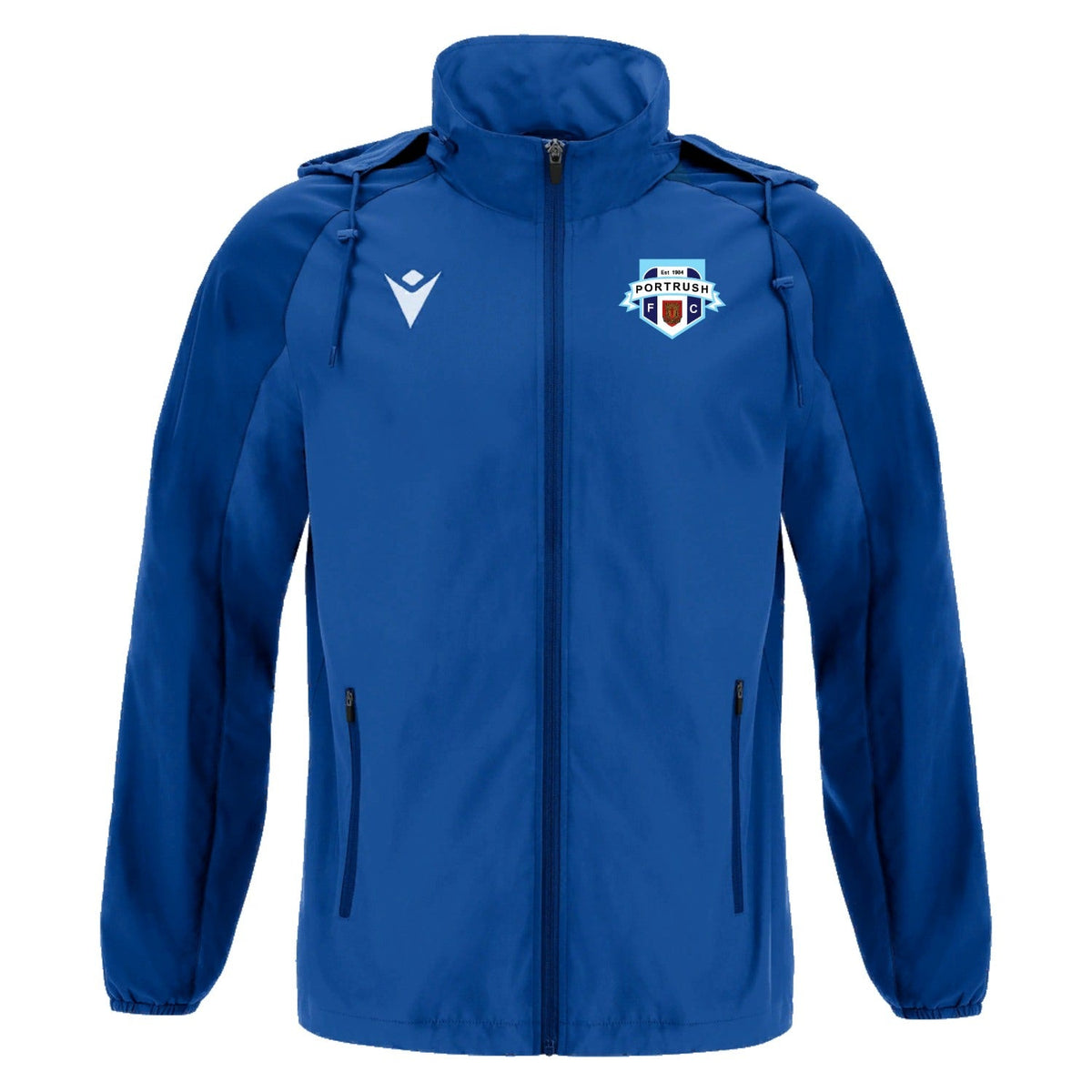 Portrush FC - Rain Jacket - Macron - Stash Shop