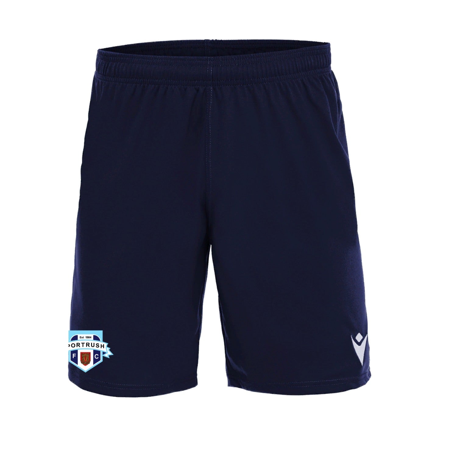 Portrush FC - Training Short - Navy - Macron - Stash Shop