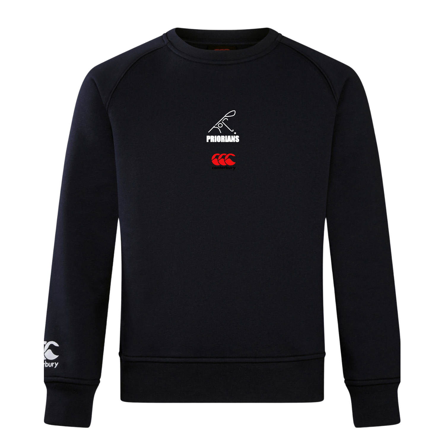 Priorians Hockey Club - Club Crew - Black - Canterbury - Stash Shop