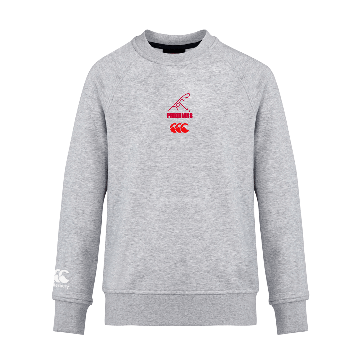Priorians Hockey Club - Club Crew - Grey - Canterbury - Stash Shop