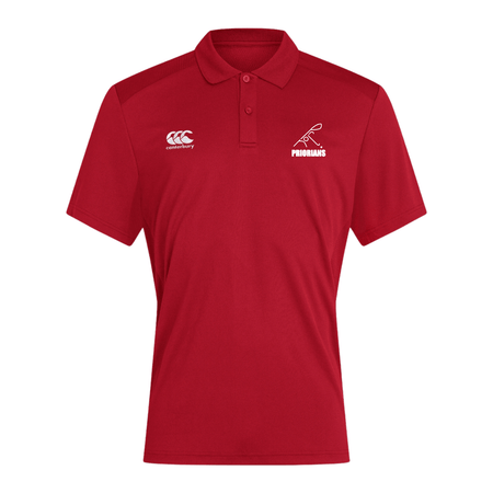 Priorians Hockey Club - Club Dry Polo - Red - Canterbury - Stash Shop