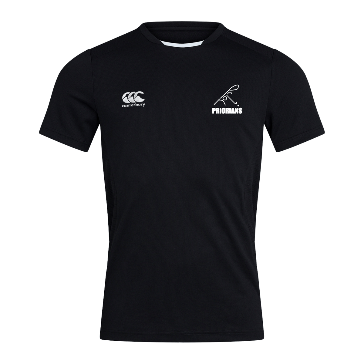 Priorians Hockey Club - Club Dry Tee - Black - Canterbury - Stash Shop