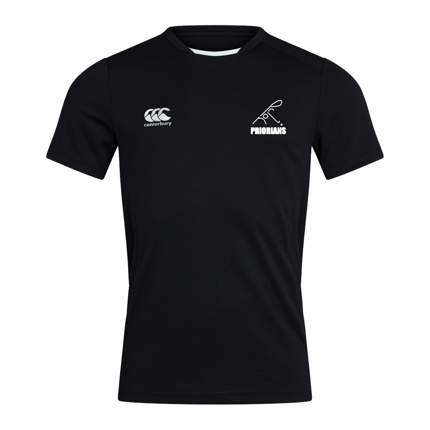 Priorians Hockey Club - Club Dry Tee - Black - Canterbury - Stash Shop