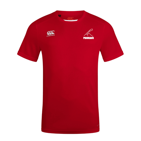 Priorians Hockey Club - Club Dry Tee - Red - Canterbury - Stash Shop