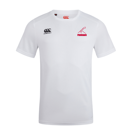 Priorians Hockey Club - Club Dry Tee - White - Canterbury - Stash Shop