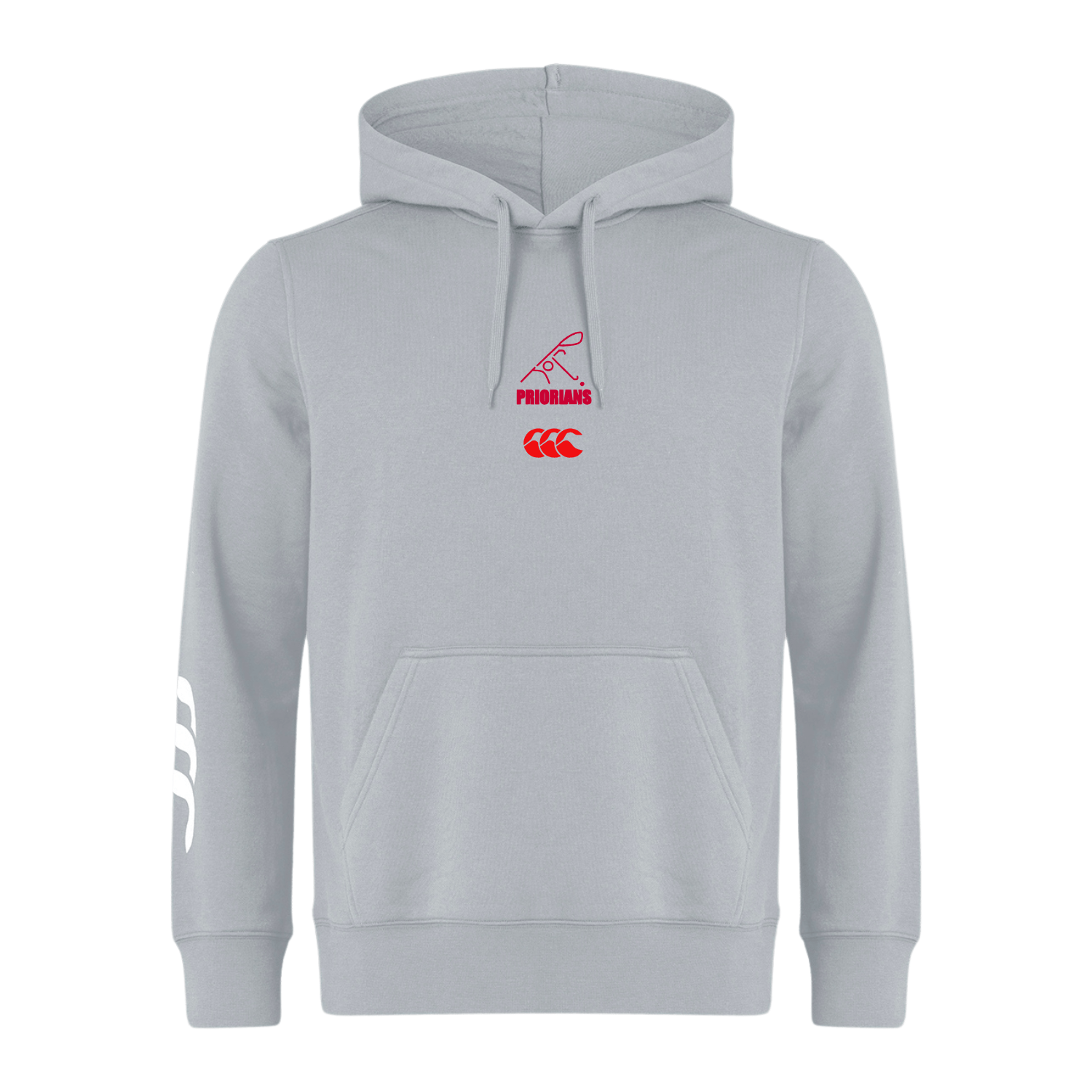 Priorians Hockey Club - Club Hoody - Grey - Canterbury - Stash Shop