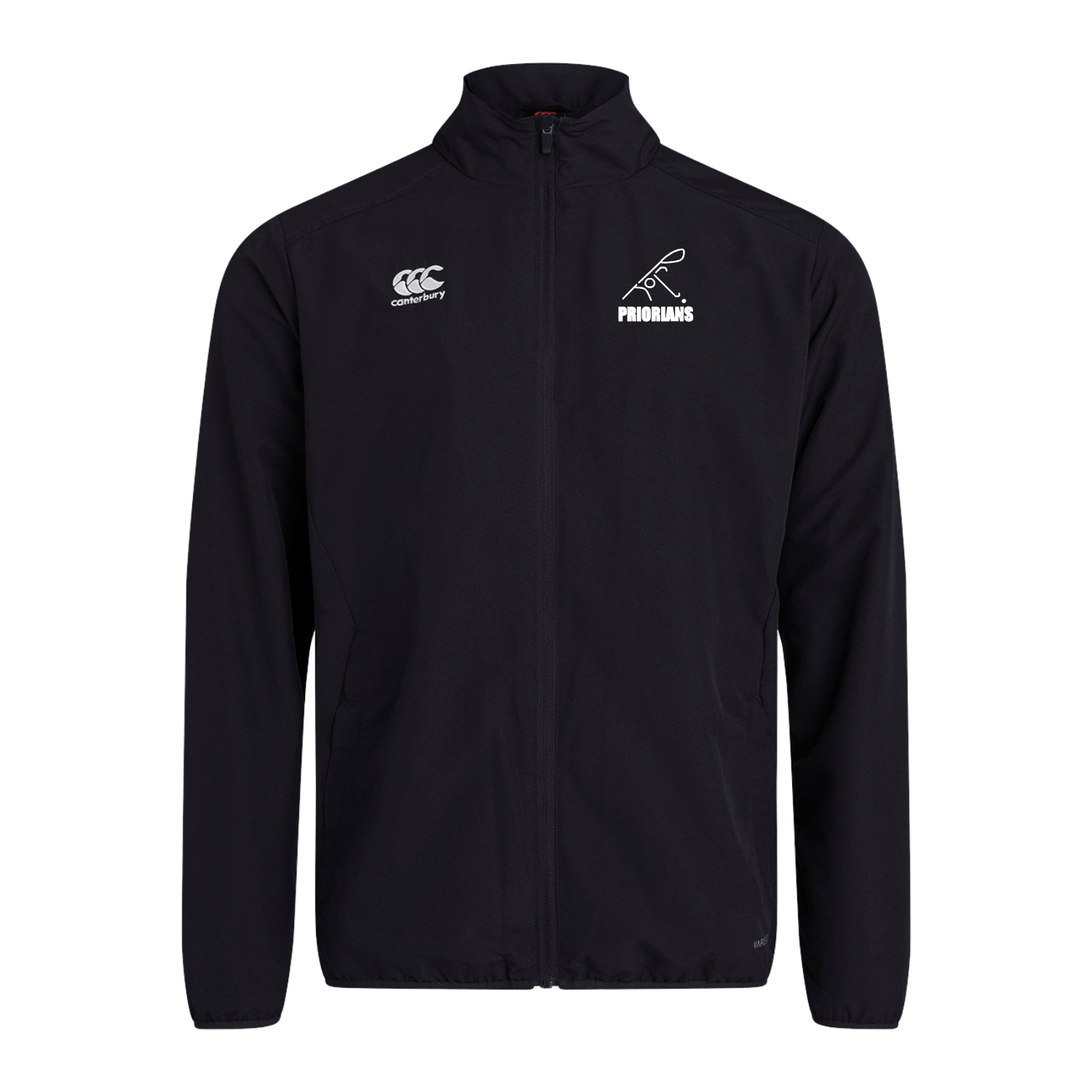 Priorians Hockey Club - Club Track Jacket - Black - Canterbury - Stash Shop