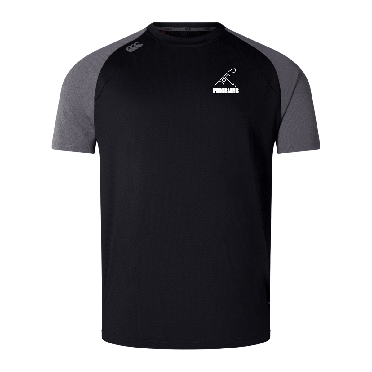Priorians Hockey Club - Elite Tee - Black/Grey - Canterbury - Stash Shop