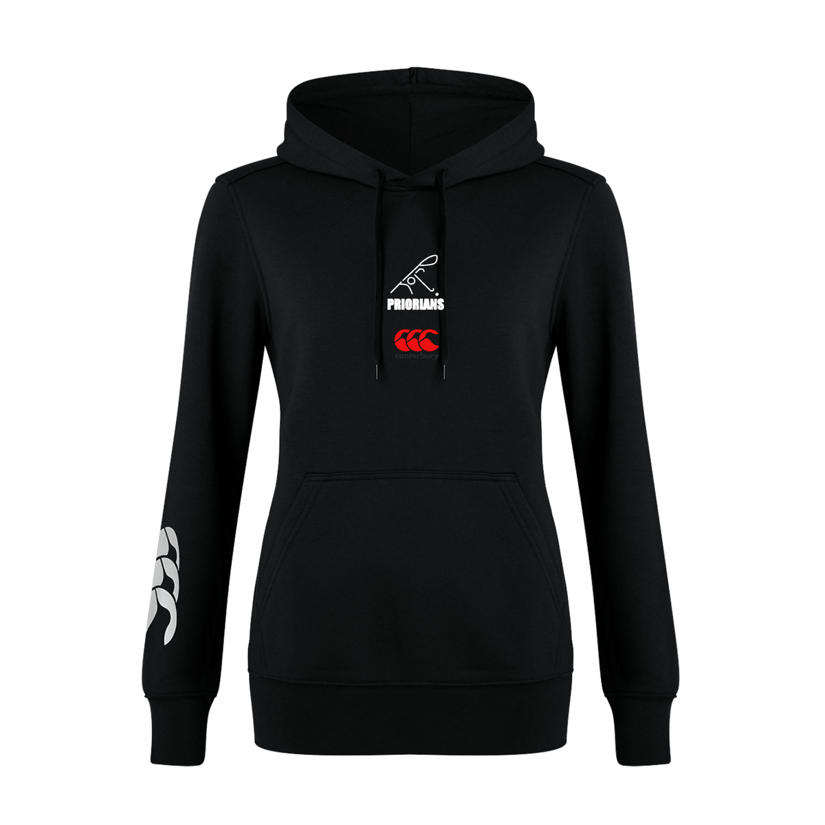 Priorians Hockey Club - Ladies Club Hoody - Black - Canterbury - Stash Shop