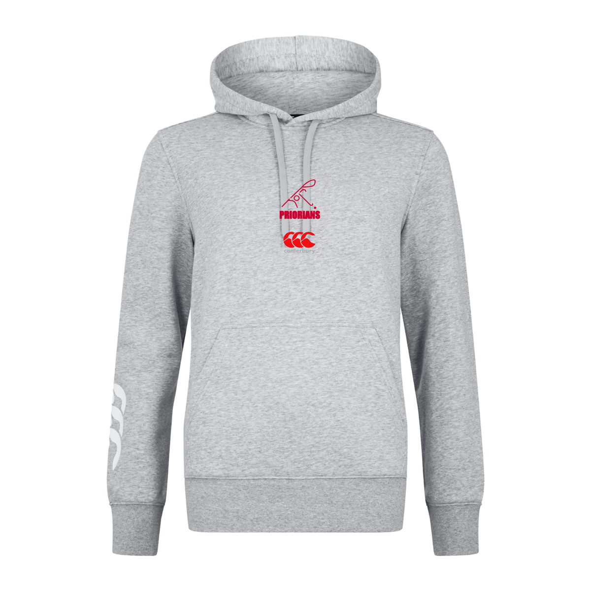 Priorians Hockey Club - Ladies Club Hoody - Grey - Canterbury - Stash Shop