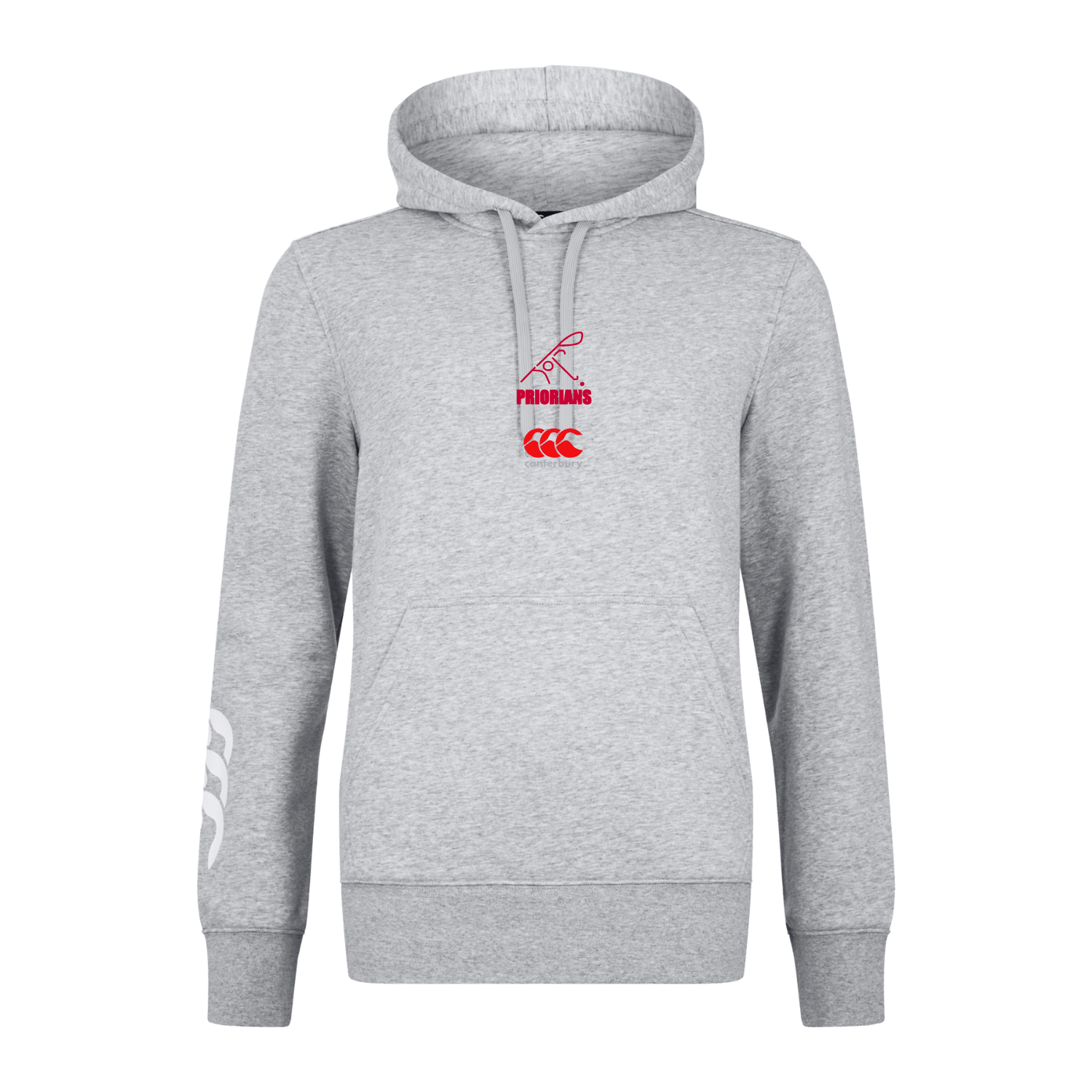 Priorians Hockey Club - Ladies Club Hoody - Grey - Canterbury - Stash Shop
