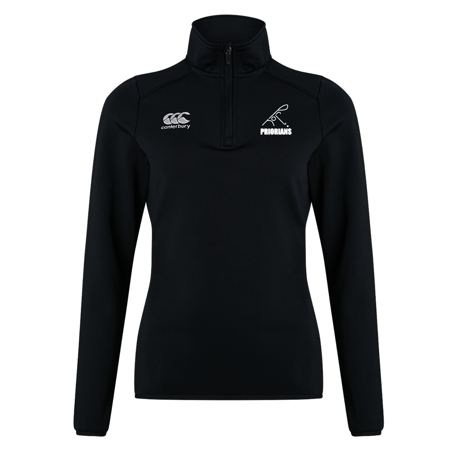 Priorians Hockey Club - Ladies Club Midlayer - Black - Canterbury - Stash Shop
