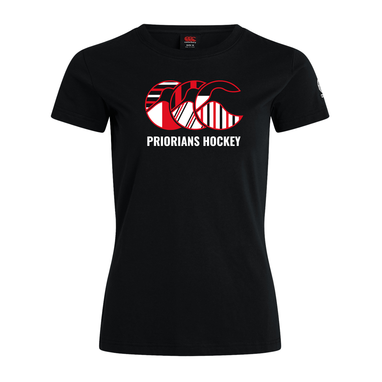 Priorians Hockey Club - Ladies Uglies Tee - Black - Canterbury - Stash Shop