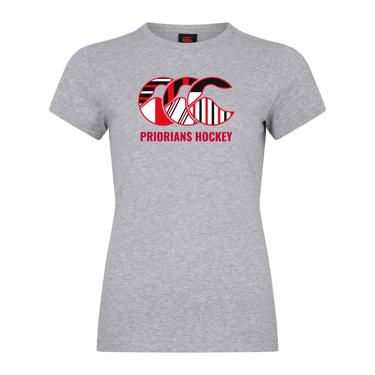 Priorians Hockey Club - Ladies Uglies Tee - Grey - Canterbury - Stash Shop