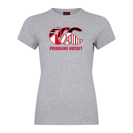 Priorians Hockey Club - Ladies Uglies Tee - Grey - Canterbury - Stash Shop