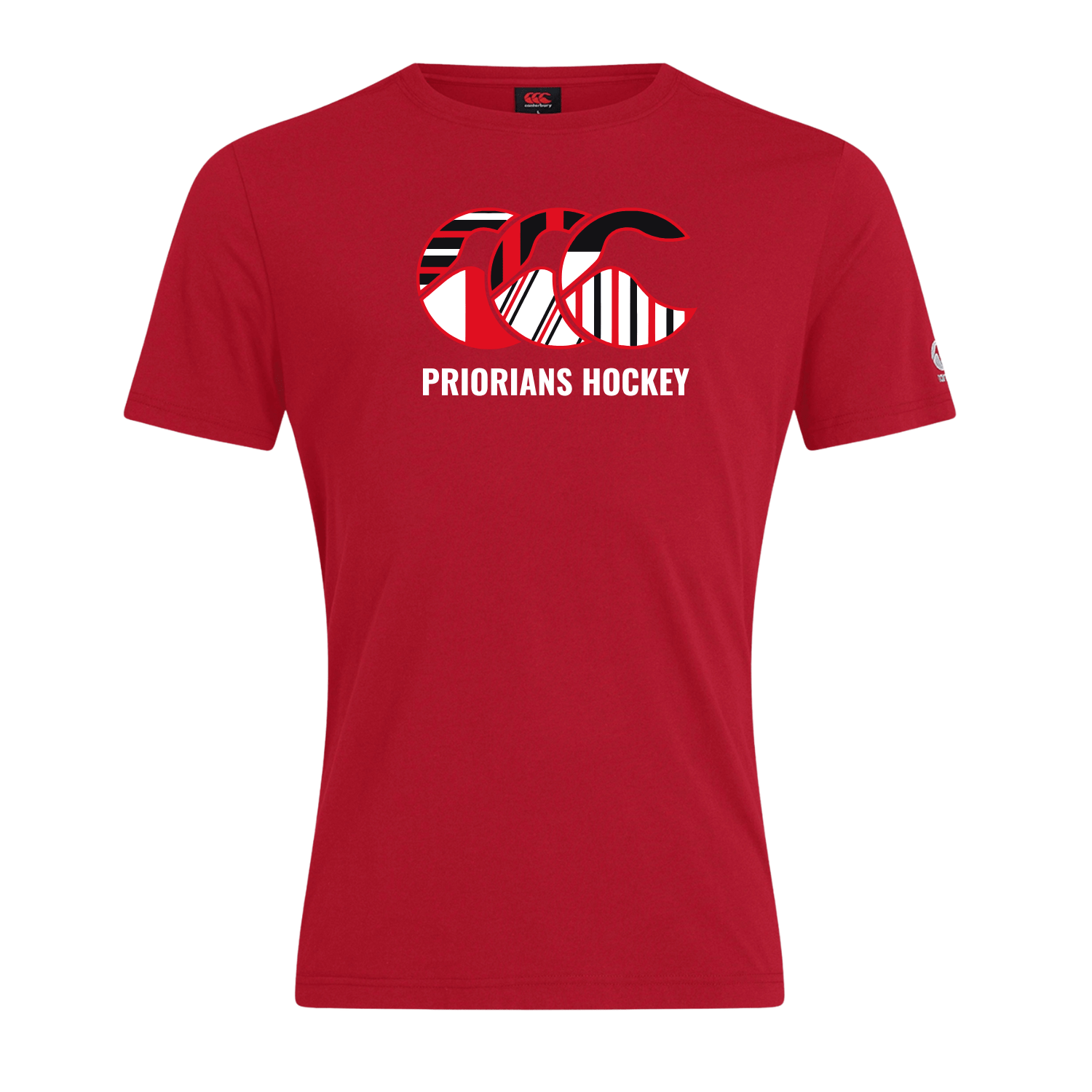 Priorians Hockey Club - Ladies Uglies Tee - Red - Canterbury - Stash Shop