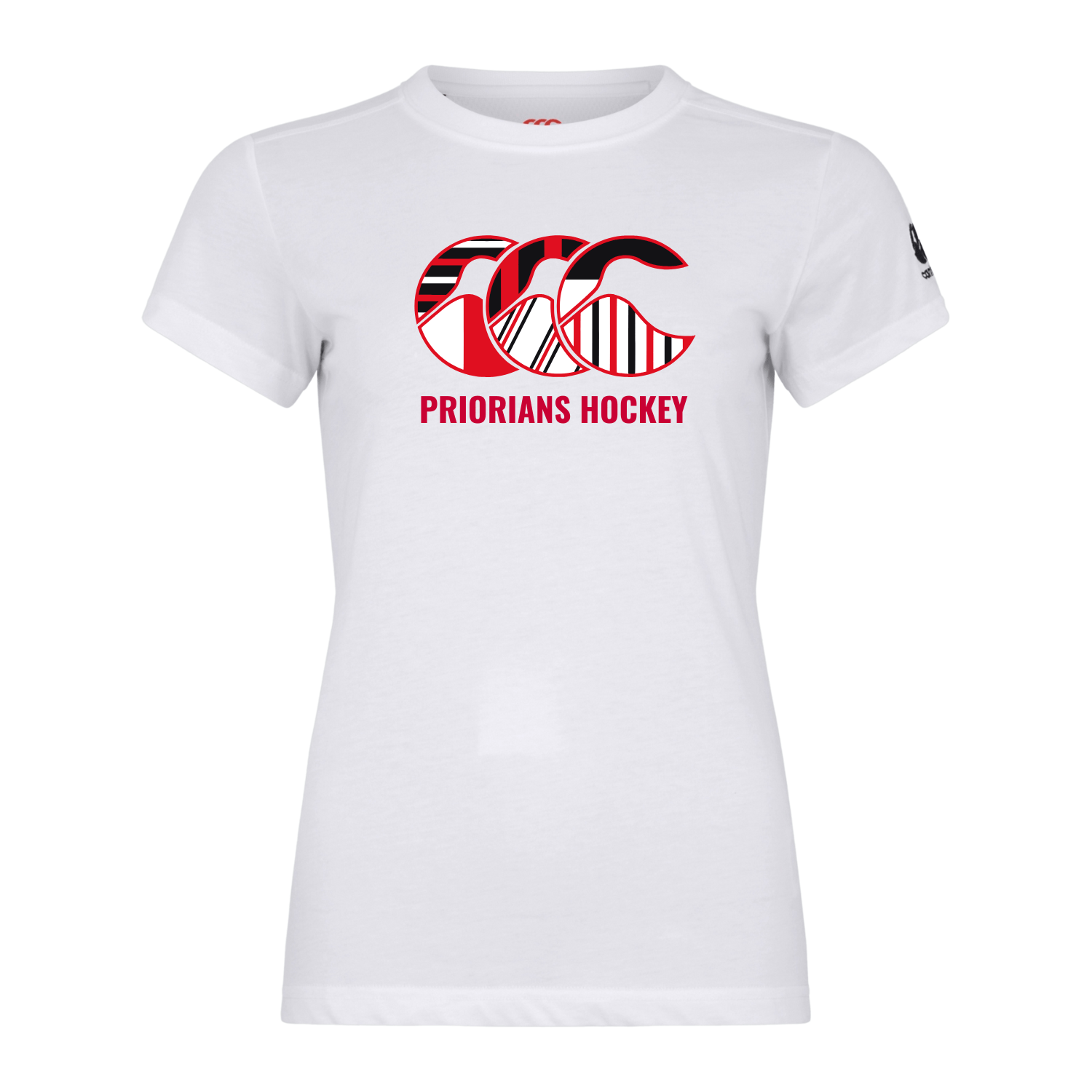 Priorians Hockey Club - Ladies Uglies Tee - White - Canterbury - Stash Shop