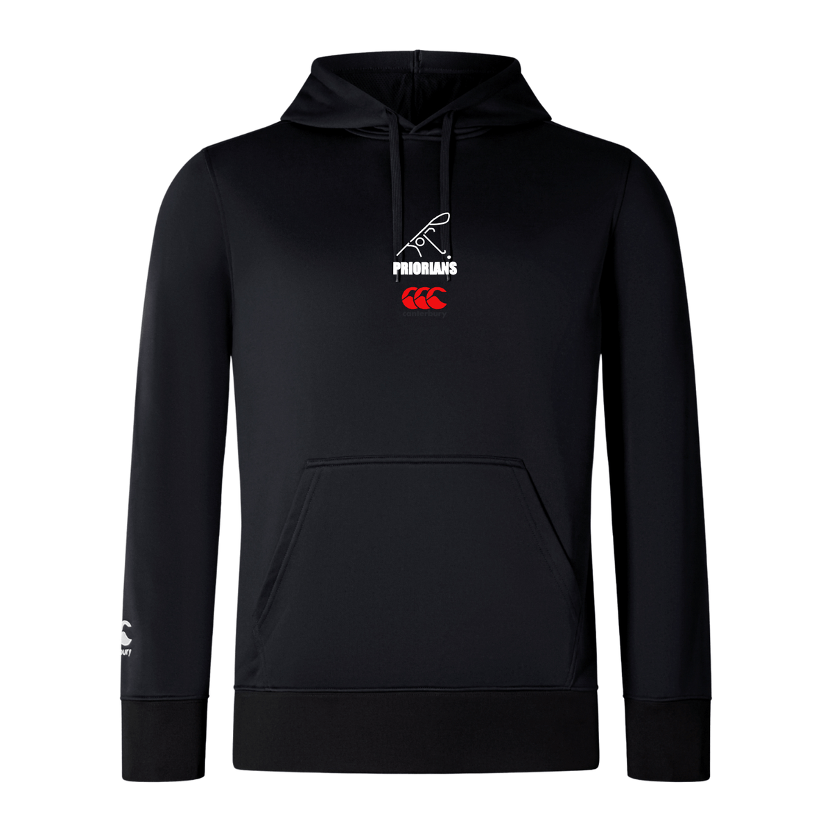 Priorians Hockey Club - Lightweight Hoodie - Black - Canterbury - Stash Shop