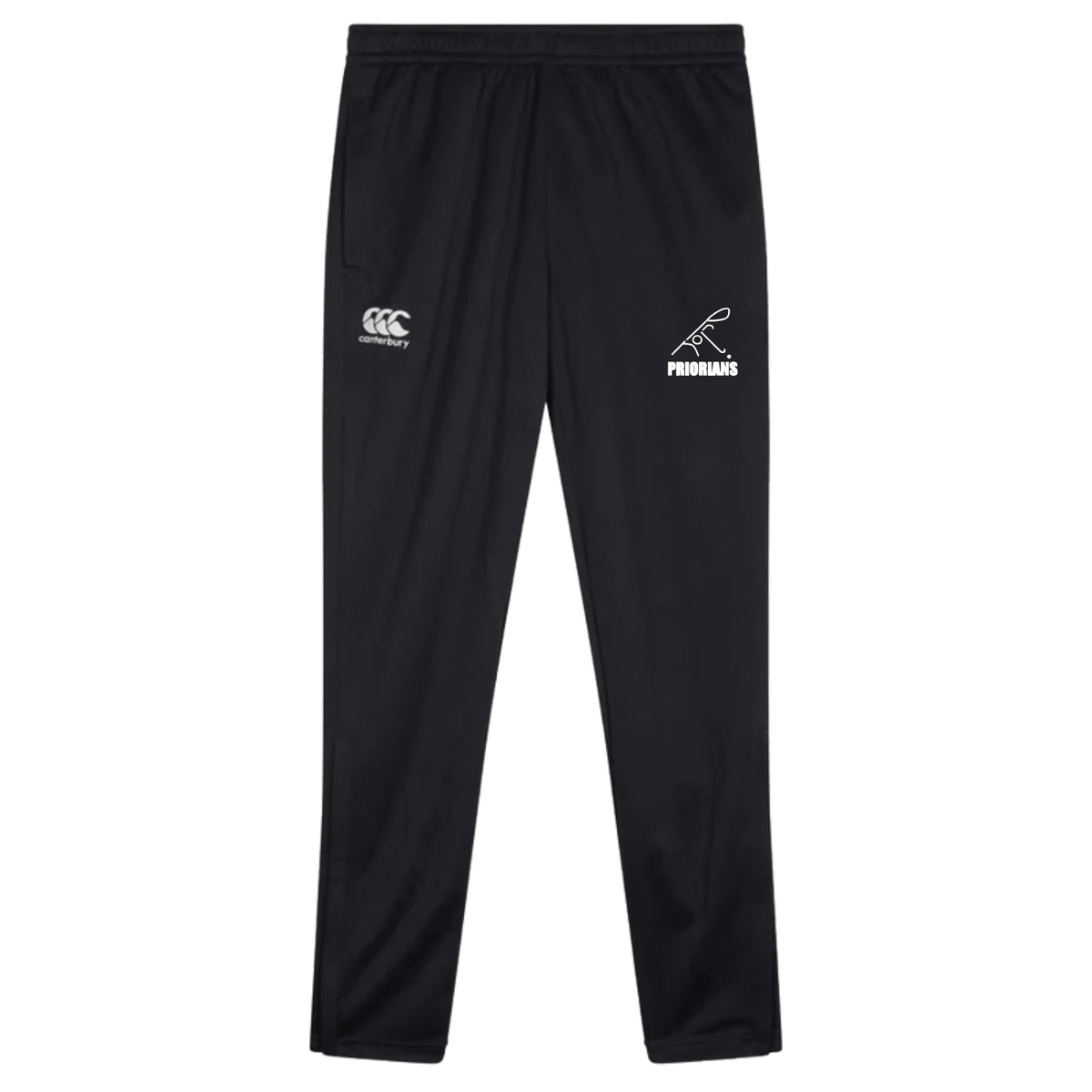 Priorians Hockey Club - Stretch Tapered Pants - Black - Canterbury - Stash Shop