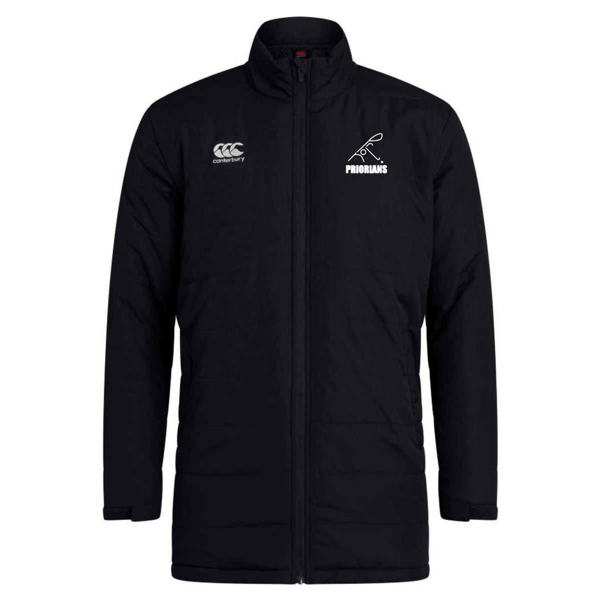Priorians Hockey Club - Thermoreg Padded Jacket - Black - Canterbury - Stash Shop