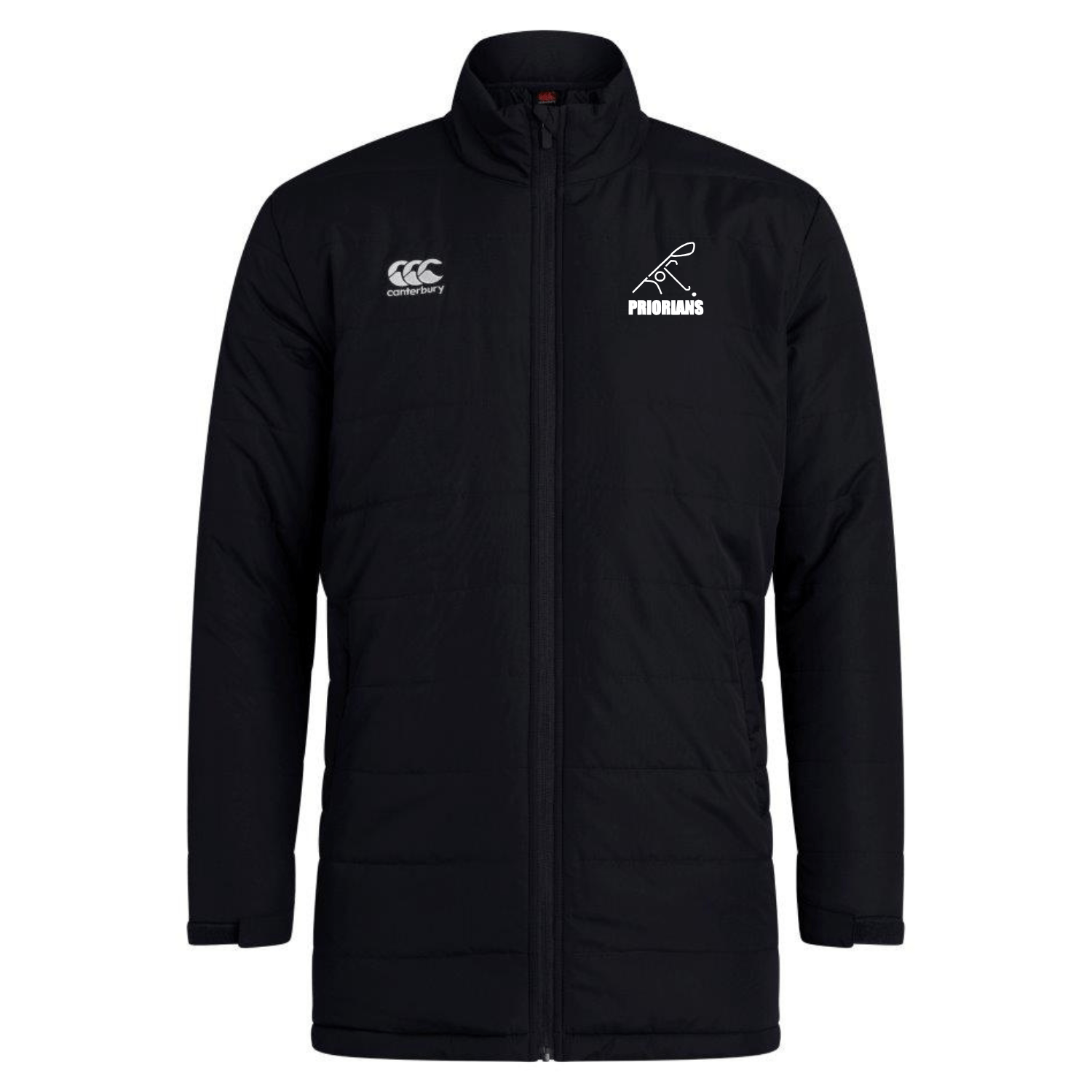 Priorians Hockey Club - Thermoreg Padded Jacket - Black - Canterbury - Stash Shop