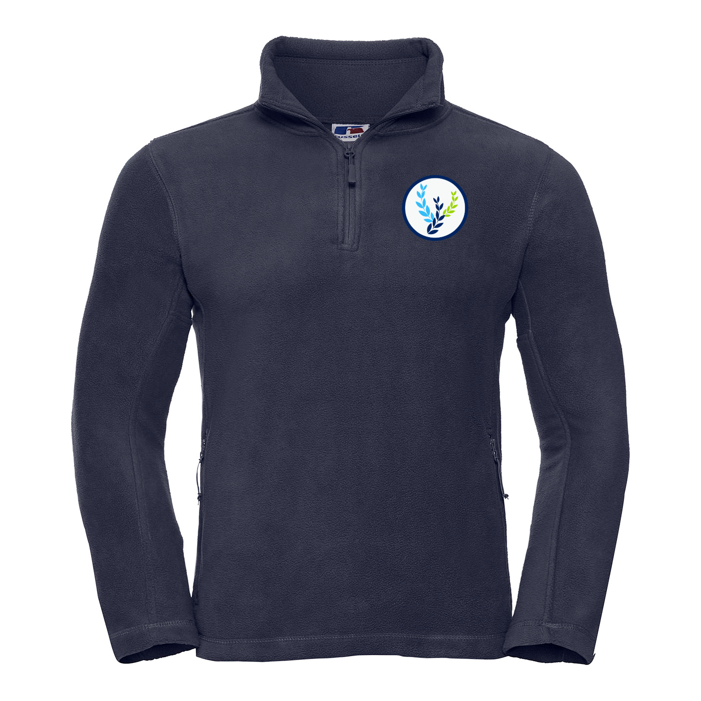 Botanic PS - ¼-zip outdoor fleece - French Navy