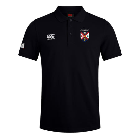 QUB Rugby - Lions Legends Range Polo - Black - Canterbury - Stash Shop