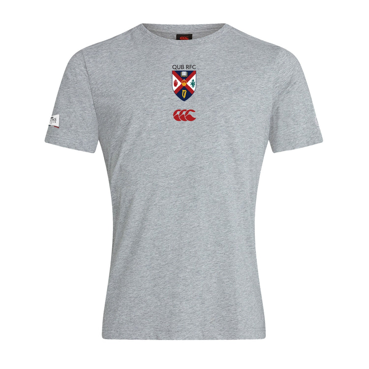 QUB Rugby - Lions Legends Range Tee - Grey - Canterbury - Stash Shop