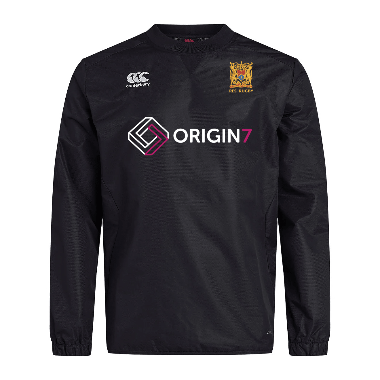 Rainey ES Rugby - Club Vaposhield Contact Top - Black -Canterbury- Stash Shop
