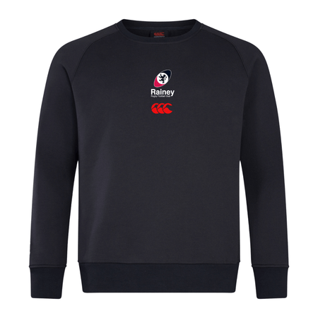 Rainey Rugby Club - Club Crewneck - Black - Canterbury - Stash Shop